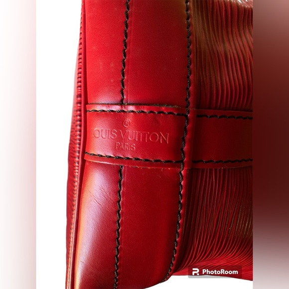 LOUIS VUITTON Epi Noe GM  Shoulder Bag Leather Castilian Red Authenticated - Picture 13 of 15